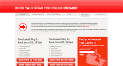 Desktop Screenshot of bookyourroadtest.com